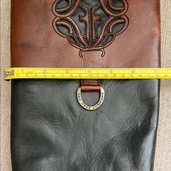 Frye Melissa Logo Tall Boots Size 9 - Picture 11 of 14